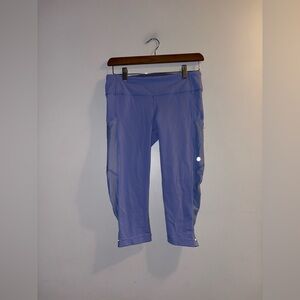 Lululemon | Blue Crop Leggings